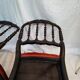 Paire de chaises Napoléon III modèle Opéra