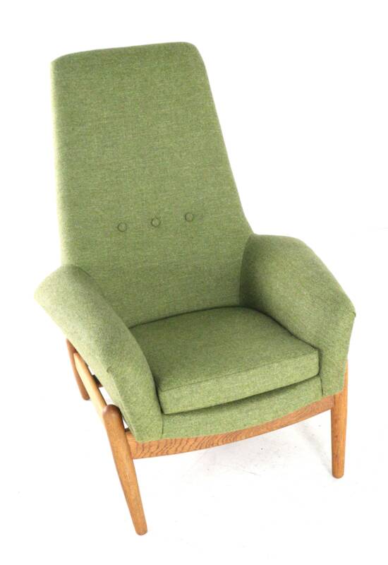 Arnold Madsen & Henry Schubell for Bovenkamp armchair Helge fully restored