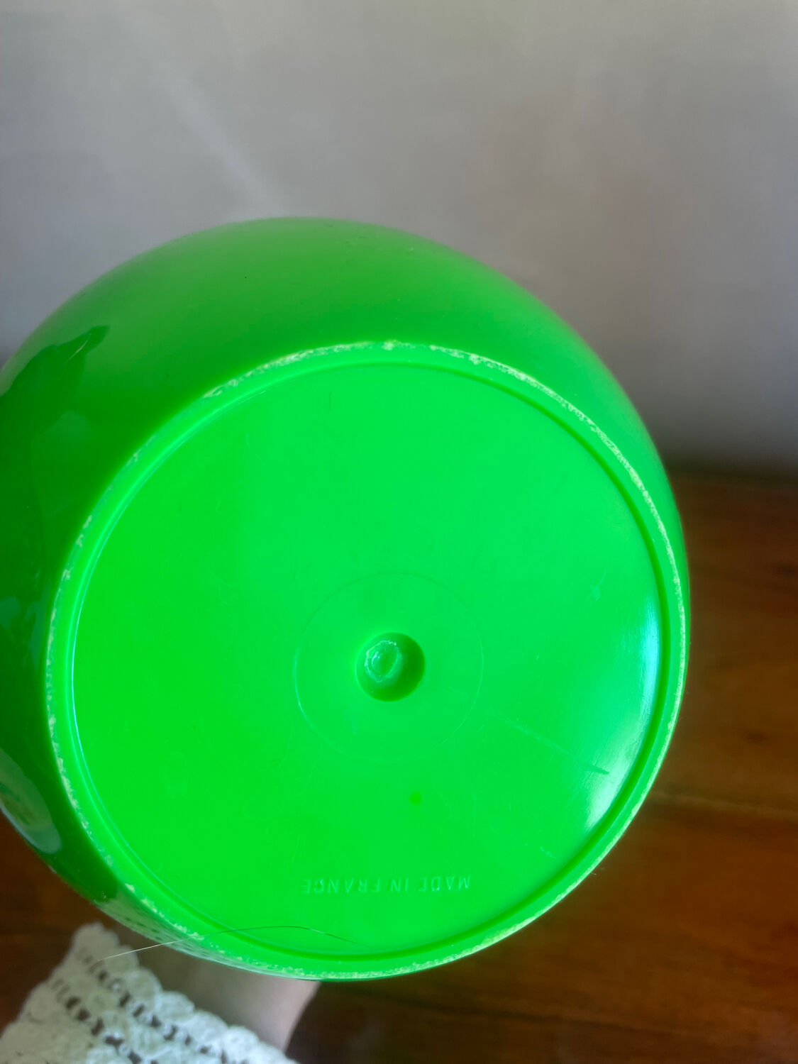 Green apple ice bucket