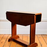 Folding table, Art Deco pedestal table