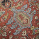 Handmade Persian Heriz Carpet, Large Tribal Wool Rug- 280x220cm