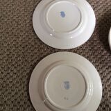 Set of 6 vintage dessert plates