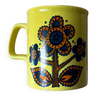 Tasse mug Staffordshire jaune england