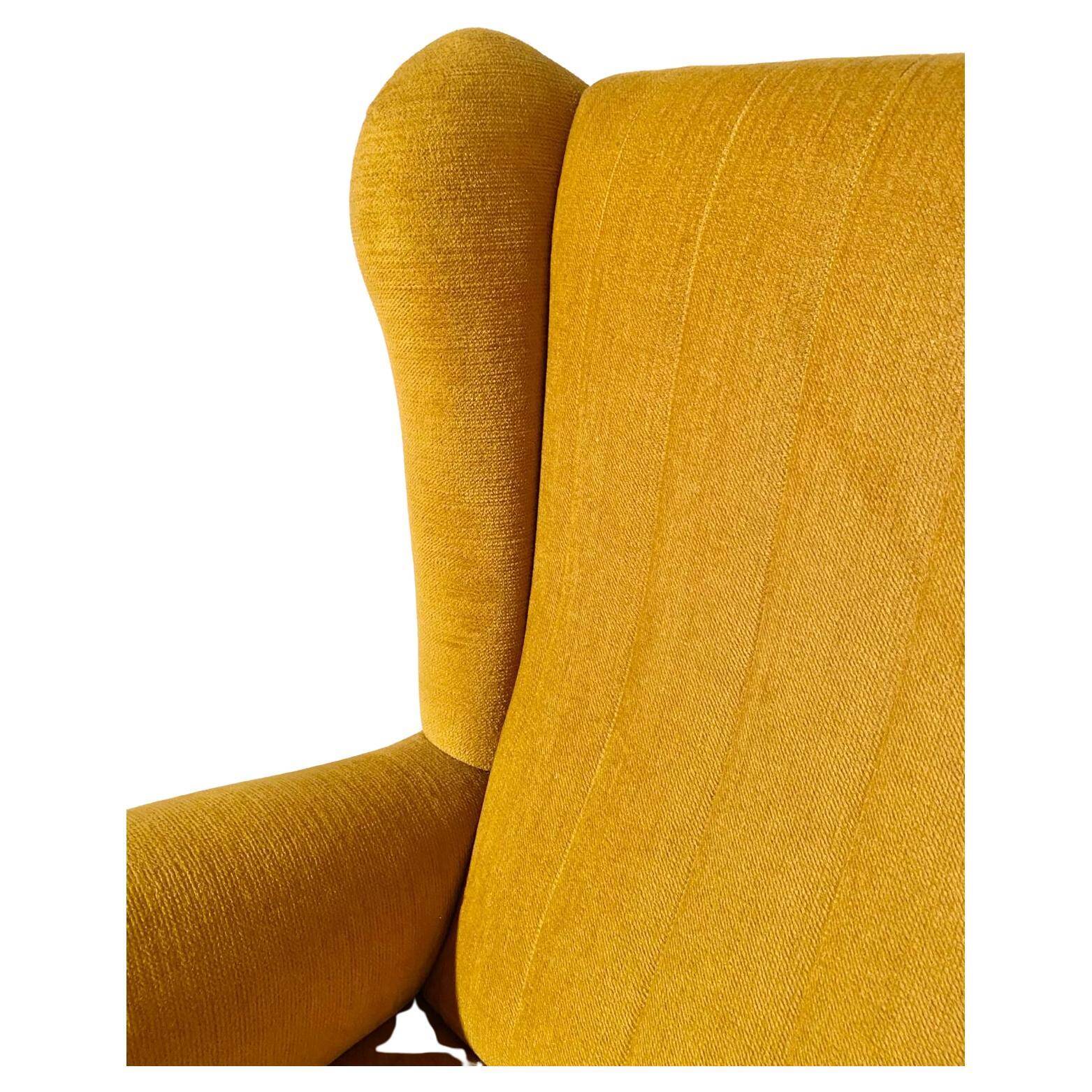 Midcentury Modern Living Room set in Velvet, Italy 1950