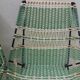 1960 Pair of braided armchairs + Vertex table, Czechoslovakia