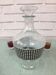 Carafe pied de poule et ses 6 verres assortis