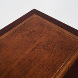 Mahogany desk scandinavian design of the 70s
