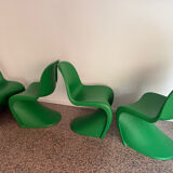 4 Panton chairs by Vitra