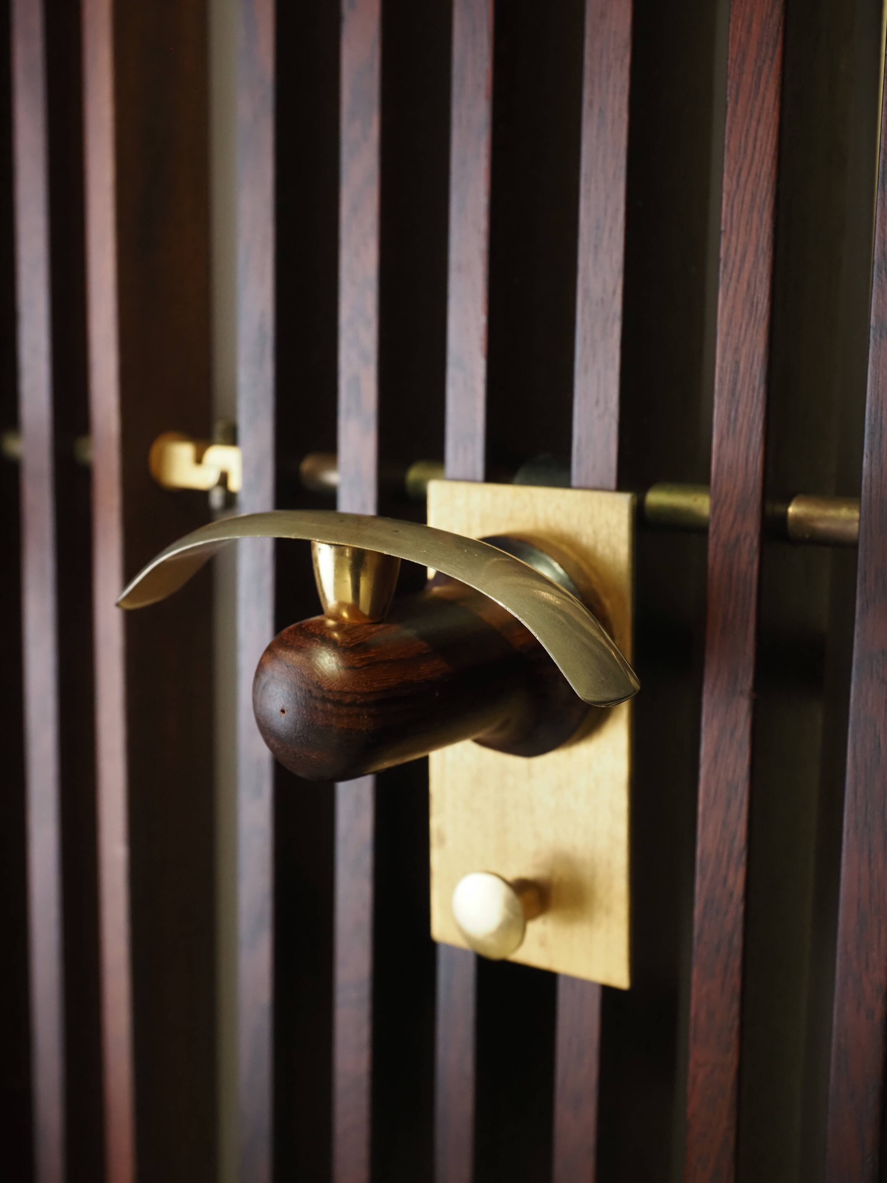 Porte-manteau modulaire italien des années 1950