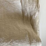 Nappe de ferme de réserve en lin brut 19e L260cm