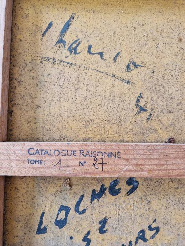 Roland Chanconnier known as Chanco (1924-2017), friend of Picasso - Oil on canvas