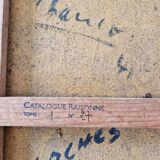 Roland Chanconnier known as Chanco (1924-2017), friend of Picasso - Oil on canvas