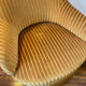 Ochre toad armchair