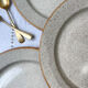Round dish in tulowice speckled sandstone