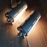 SMYG wall lights duo – IKEA Model Typ V1013 – 2000s design – ecru