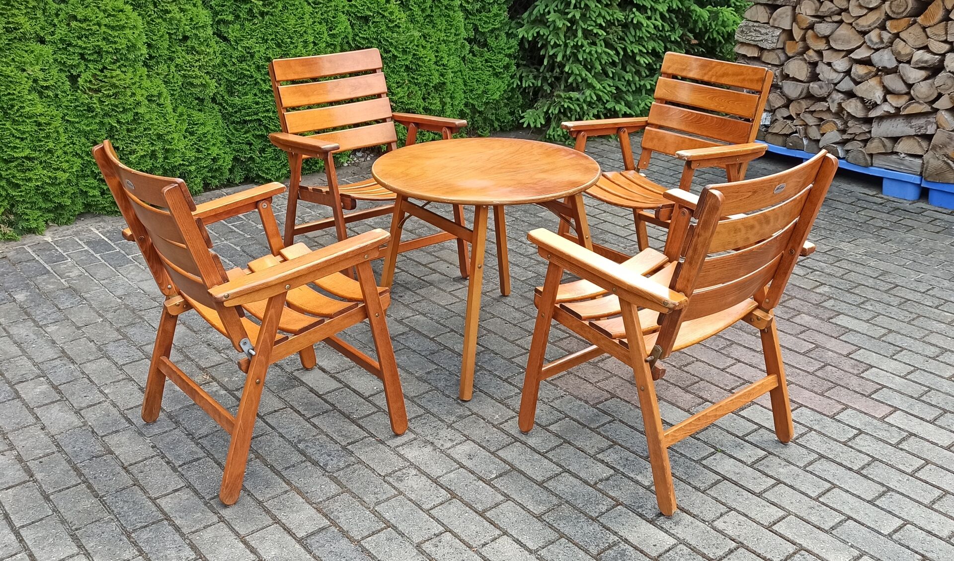 Garden Furniture Set from Herlag, 1970s