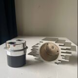 Vintage Modernist  SAROME Japan Table lighter brutalist space age