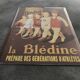 Poster metal advertising plate la blédine - henry le monnier - 40x30 cm