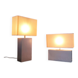 Pair of Louis Drimmer lamps