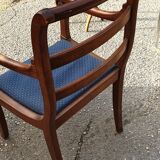 Walnut armchair with butt