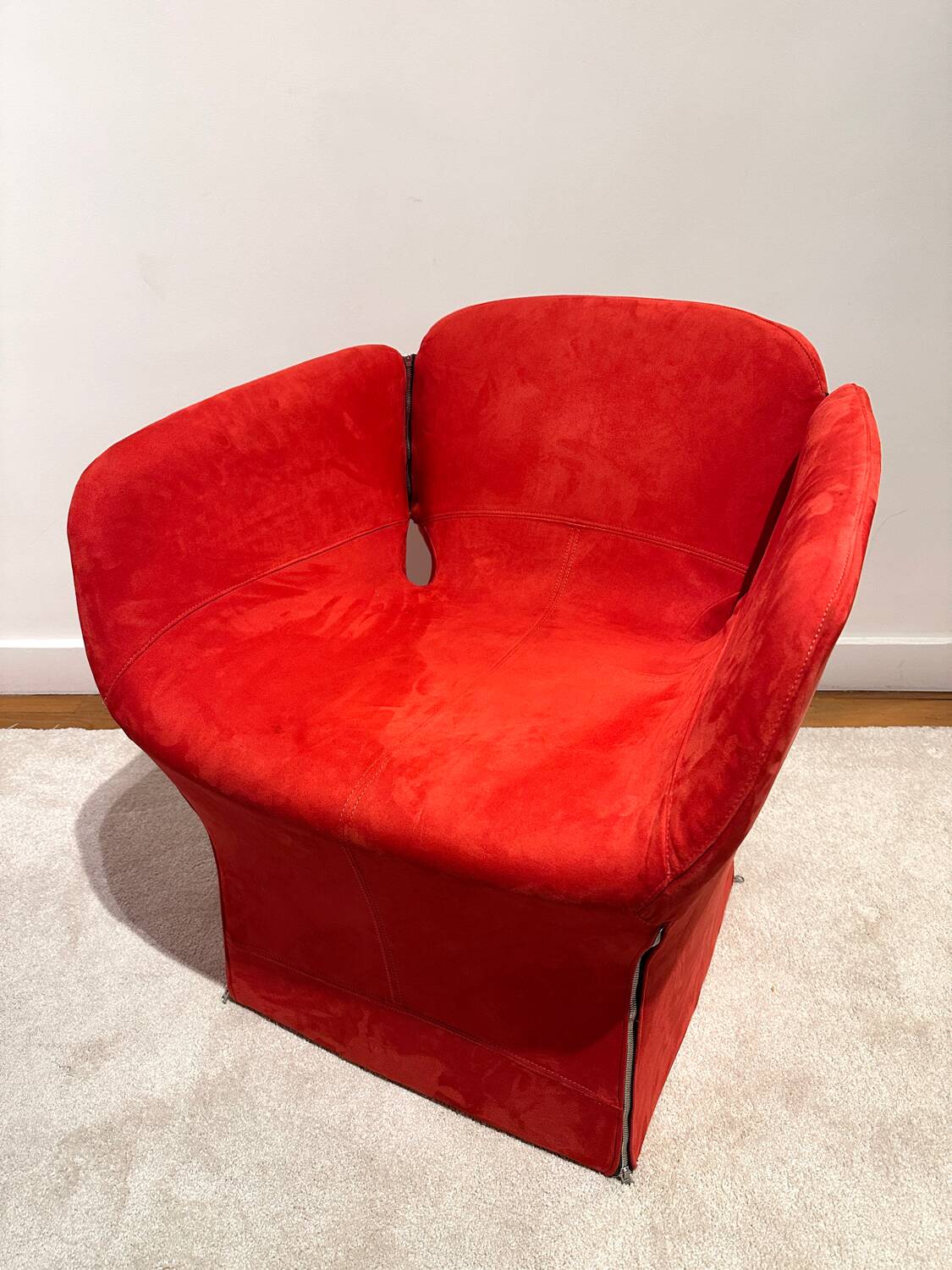 2 fauteuils Bloomy par Patricia Urquiola