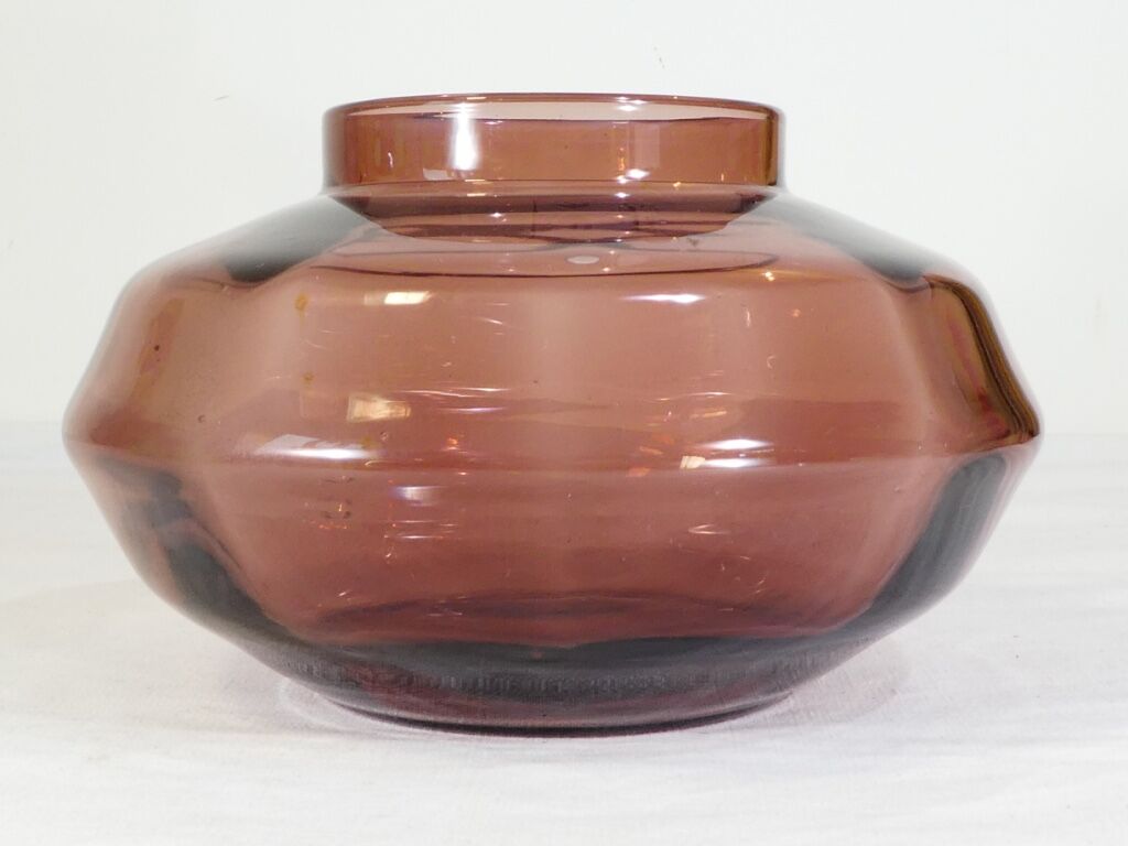 Glass vase Verextrafort glassworks Doyen belgium art deco