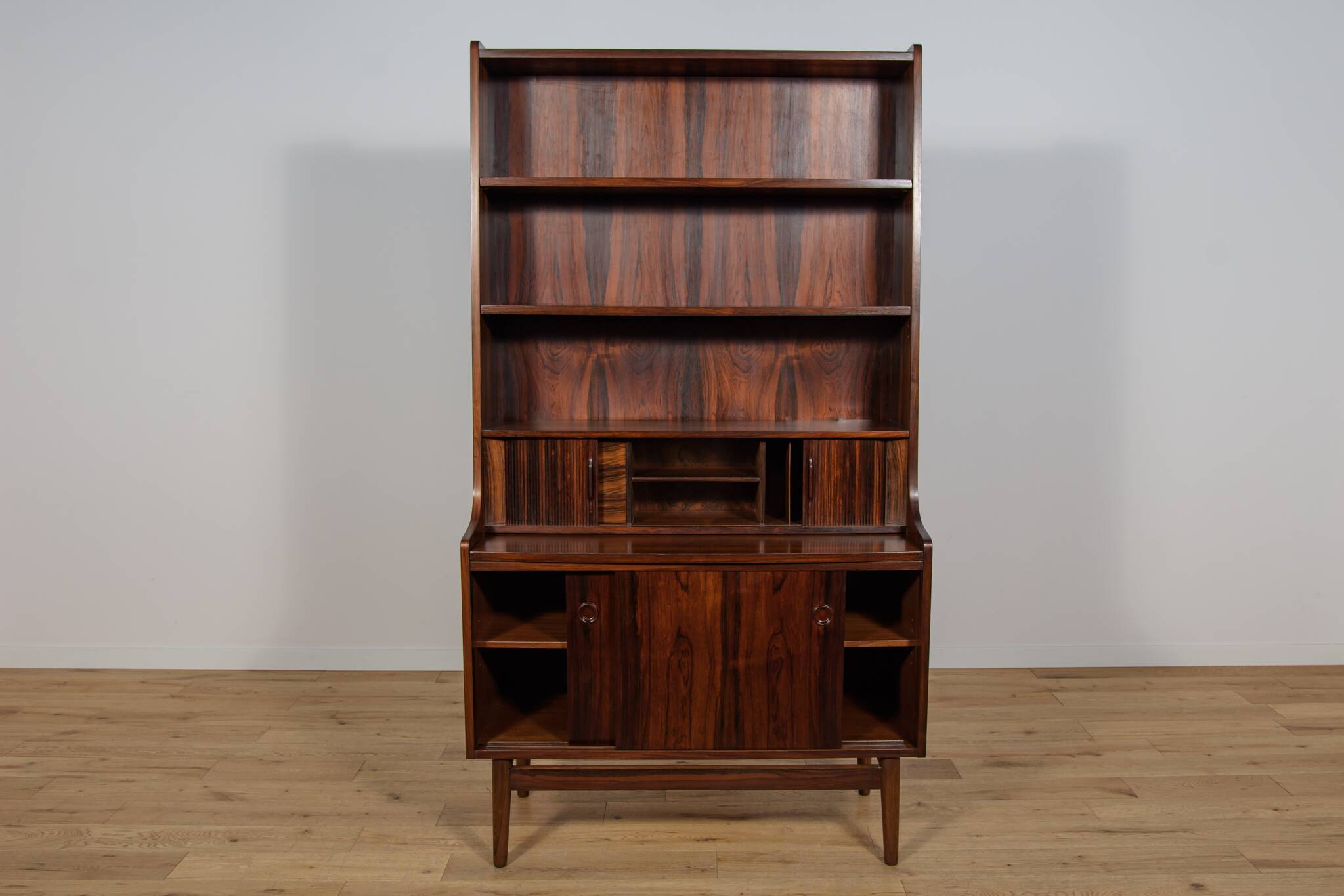 Mid-Century Rosewood Shelf by Johannes Sorth for Bornholm, Denmark, 1960s