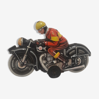Moto vintage tin toy