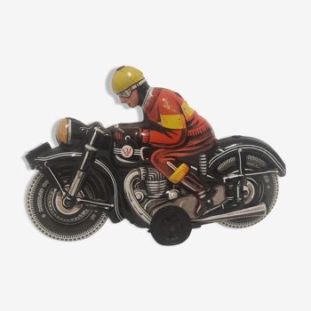 Vintage tin toy motorcycle