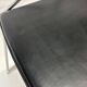 4 chaises minimalistes en fil d'acier chromé, années 80