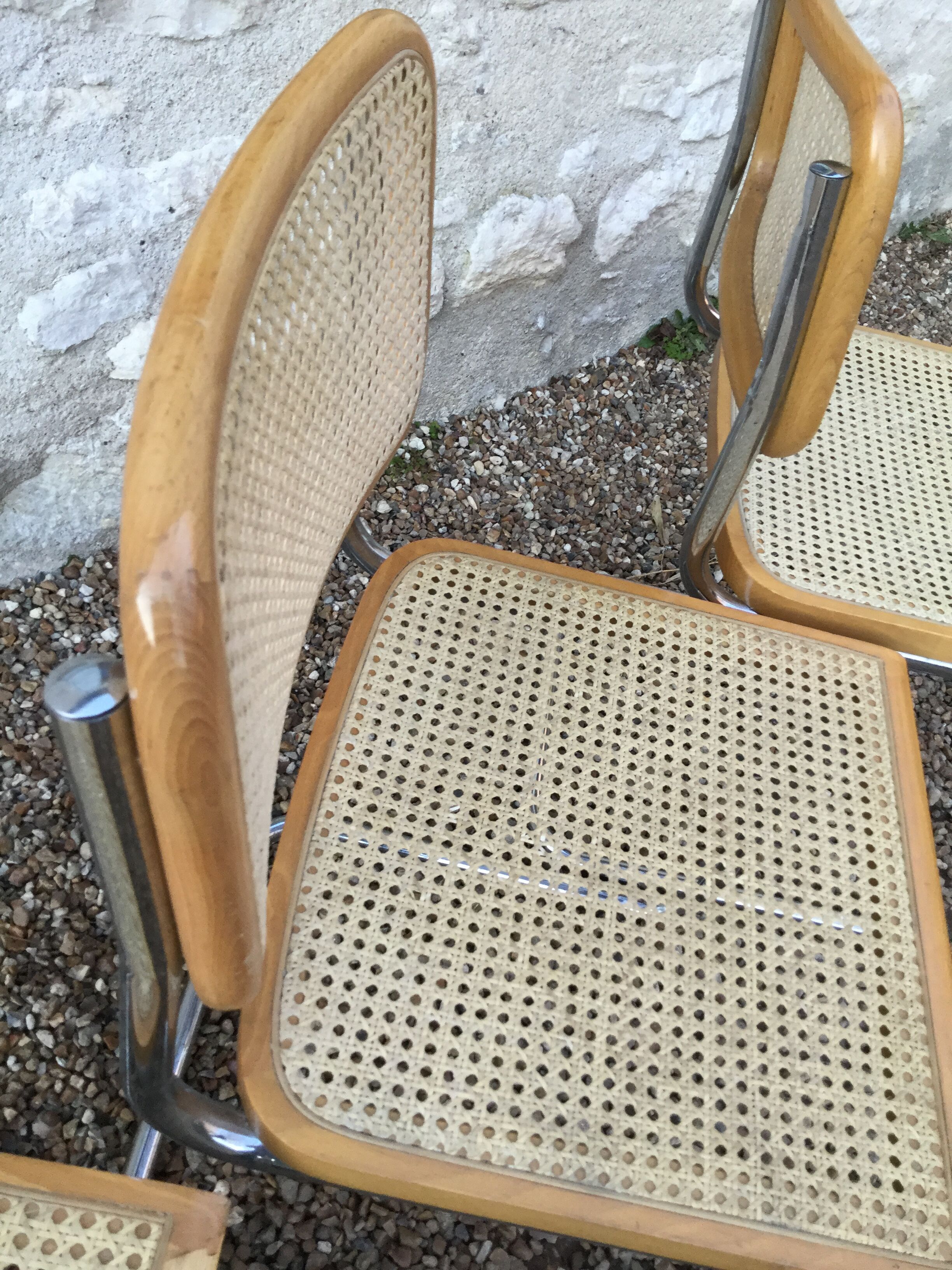 Set of four chairs Breuer B32