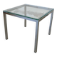 Chrome side table