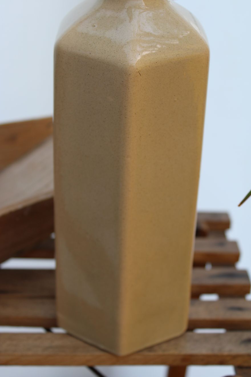 Beige bottle