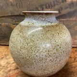 Stoneware ball vase