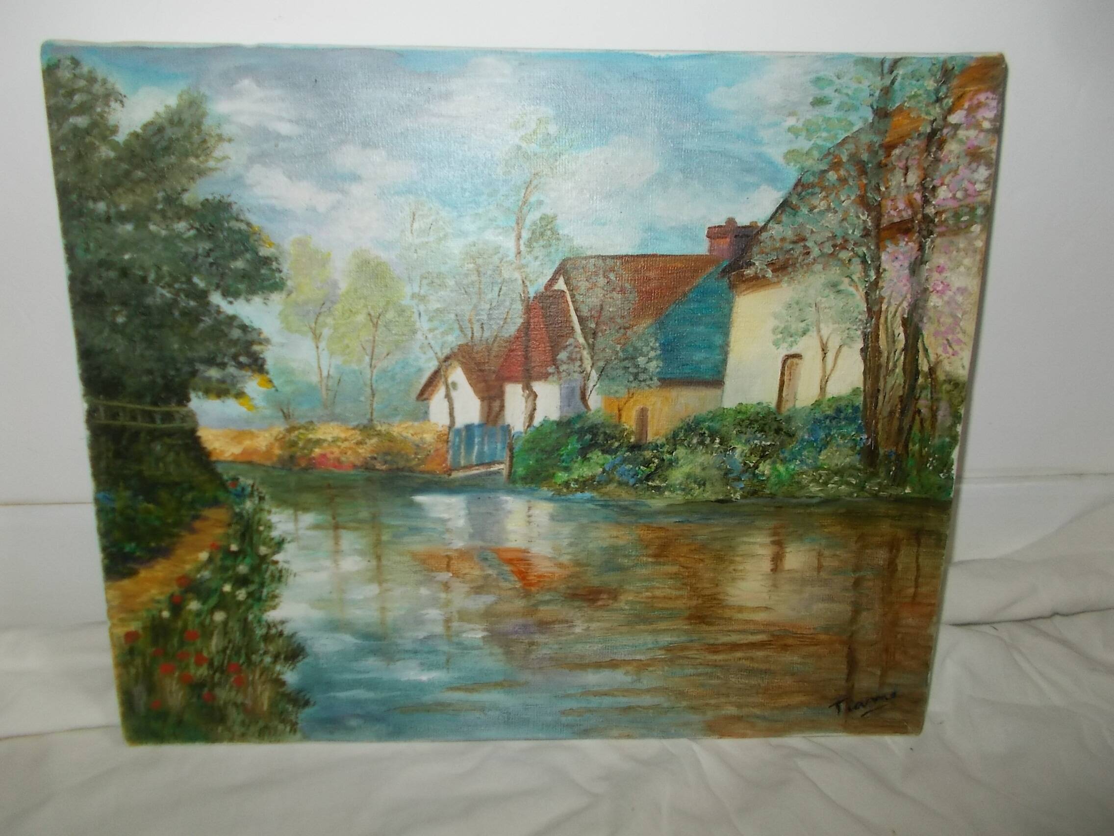 Oil painting on canvas