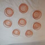 Vintage Arcopal Rosaline Cups