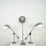 Fully adjustable Ferdinand Solere desk lamps