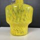 Vase à anse vintage en pâte de verre mouchetée 