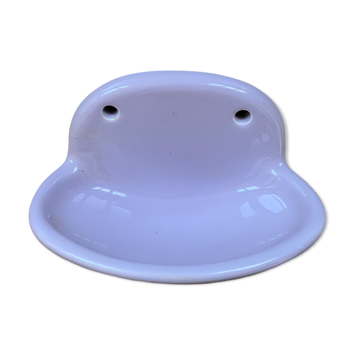 Vintage wall-mounted soap holder