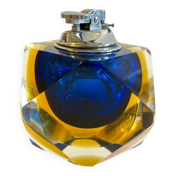 Vintage Murano Sommerso Table Lighter