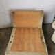 Pair of modular velvet armchairs and ottoman