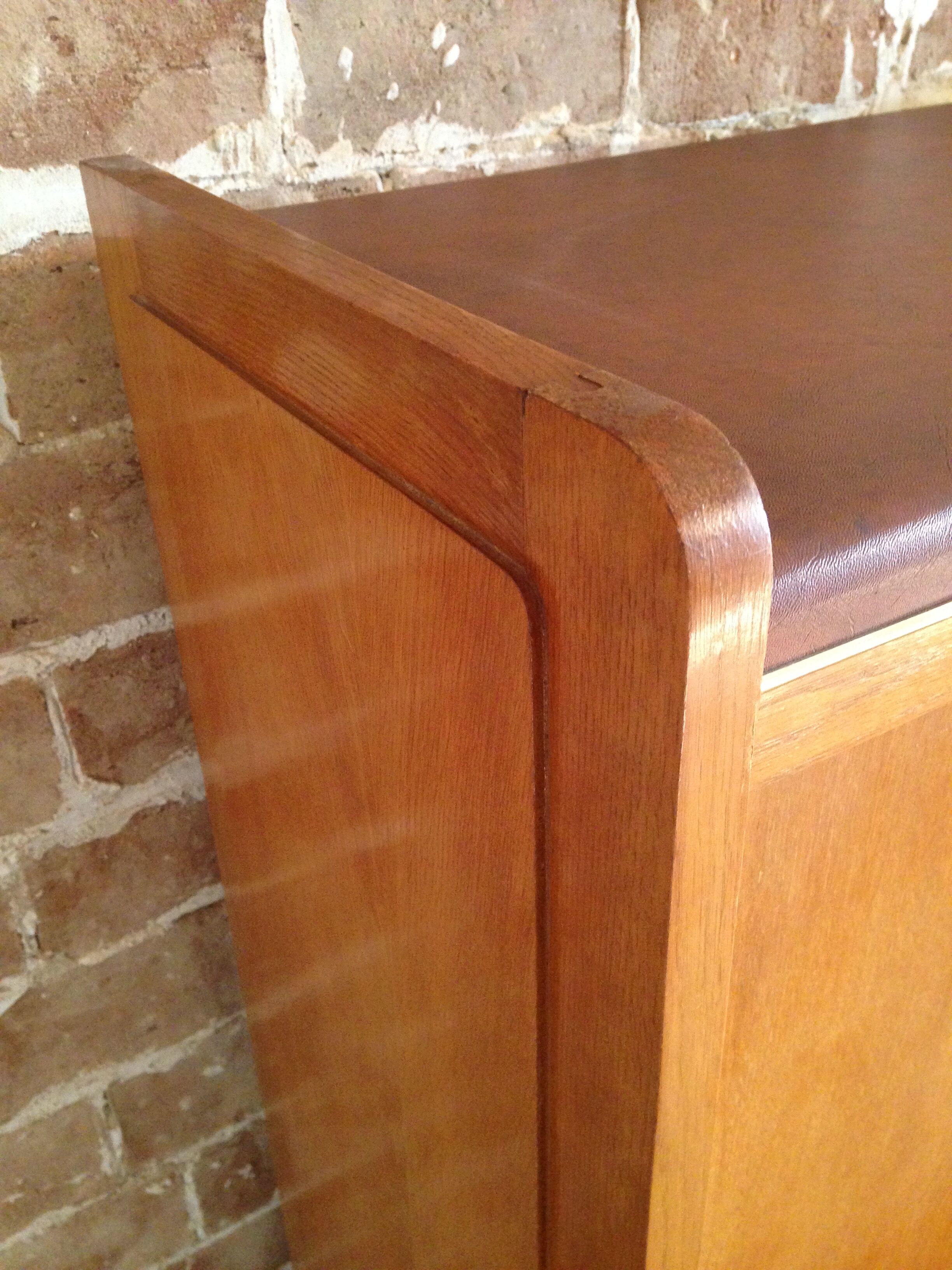 Furniture storage year 50 wood and skai has 16 compartments