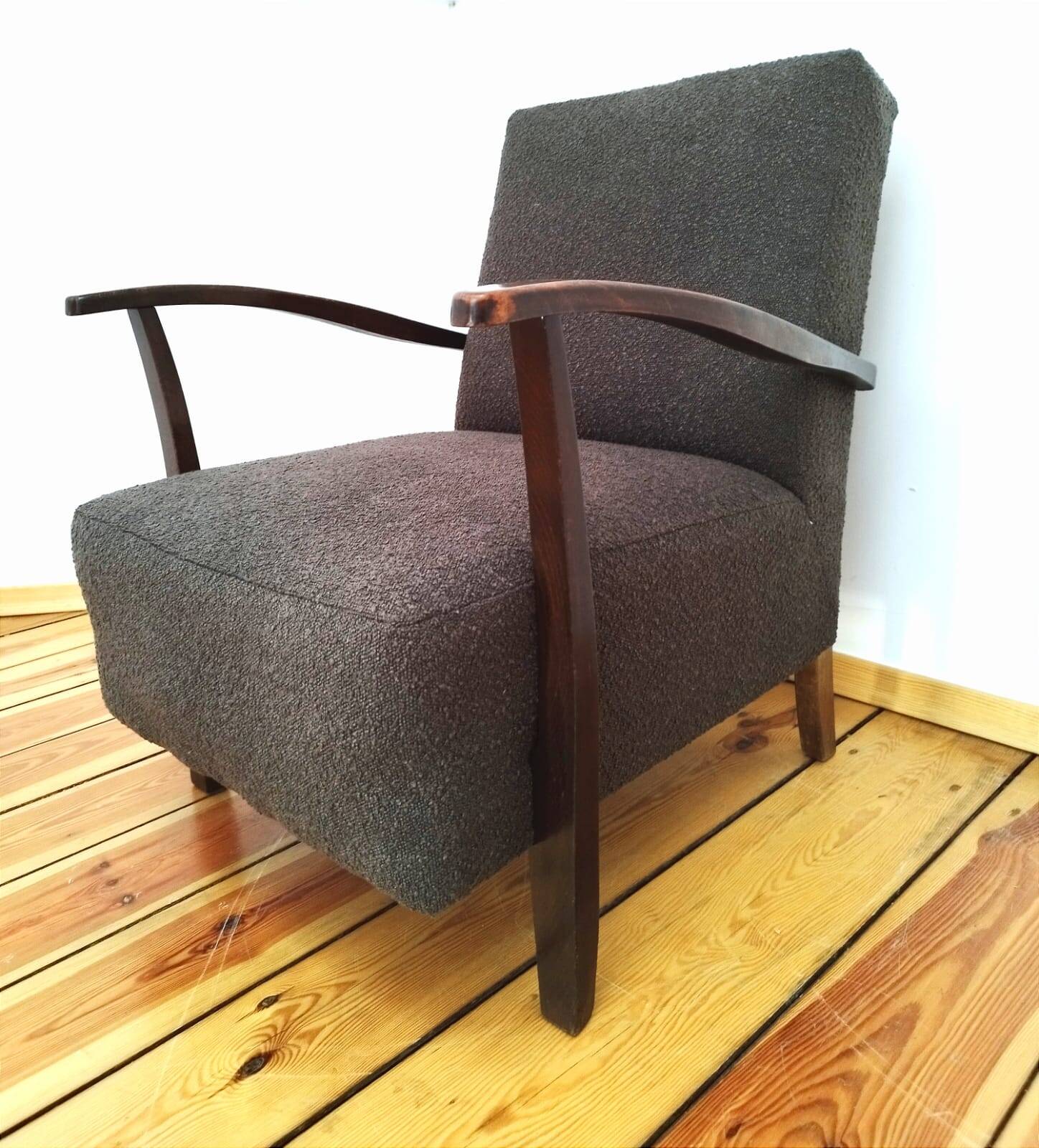 Fauteuil rétro, vintage, tchécoslovaquie 60s