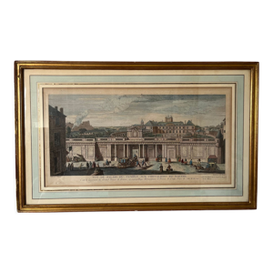 Gravure de J.B Rigaud,