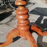 Rectangular pedestal table