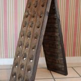 Wood champagne desk, 48 bottles