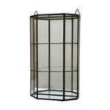 Glass and brass window