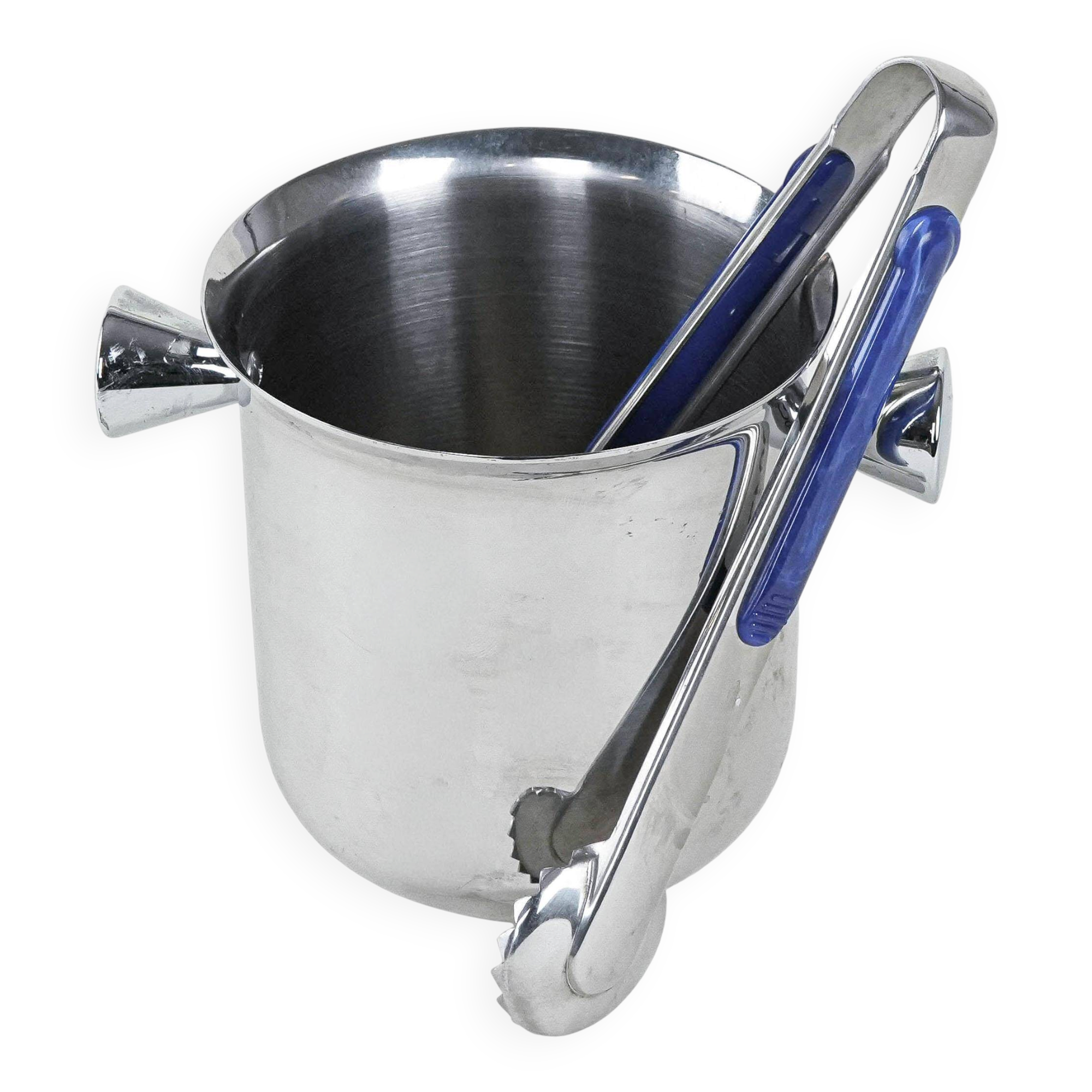 Ice bucket, Italian design, 1970s, made in Italy