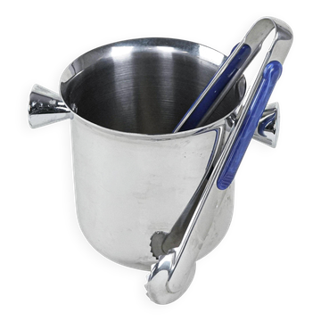 Ice bucket, Italian design, 1970s, made in Italy