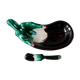 Butter in dabbling, eggplant, A Ferlay Vallauris